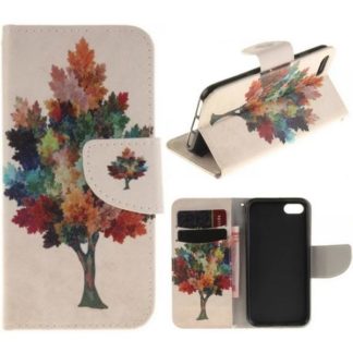 Plånboksfodral iPhone SE (2020) - Träd