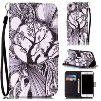 Plånboksfodral iPhone SE (2020) – Träd