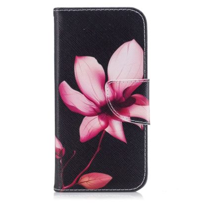 Plånboksfodral Apple iPhone SE (2020) – Rosa Blomma