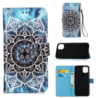 Plånboksfodral Apple iPhone 12 – Blå Mandala