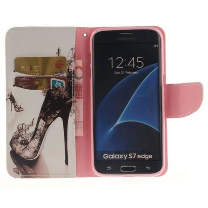 Plånboksfodral Samsung Galaxy S7 Edge – Högklackad Sko