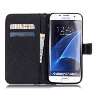Plånboksfodral Samsung Galaxy S7 Edge – Don’t Worry Be Happy