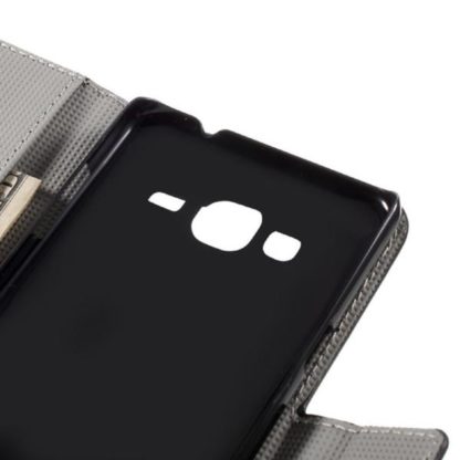 Plånboksfodral Samsung Galaxy J3 (2016) – Blå Fjäril