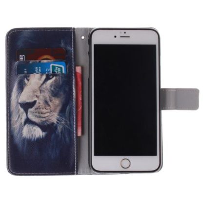 Plånboksfodral Apple iPhone 8 Plus – Lejon