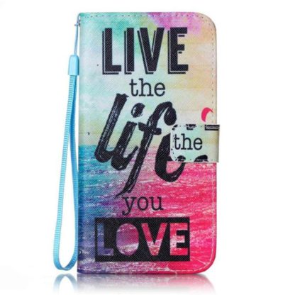 Plånboksfodral iPhone 8 Plus – Live The Life You Love