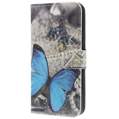 Plånboksfodral Samsung Galaxy S9 Plus – Blå Fjäril
