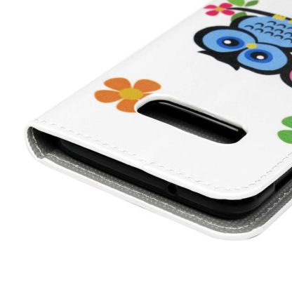 Plånboksfodral Samsung Galaxy S10e - Ugglor & Blommor