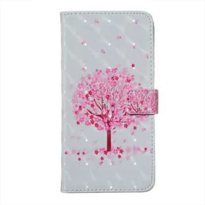 Plånboksfodral Samsung Galaxy A40 – Rosa Träd