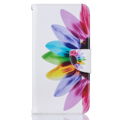 Plånboksfodral Apple iPhone 8 Plus – Färgglad Blomma