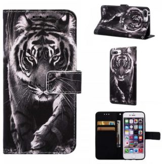 Plånboksfodral Apple iPhone 8 Plus – Tiger