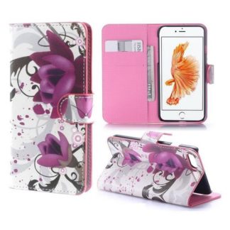 Plånboksfodral iPhone SE (2020) - Lotus