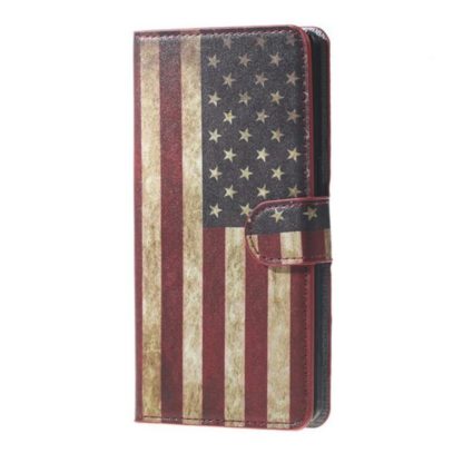 Plånboksfodral Apple iPhone 8 Plus - Flagga USA