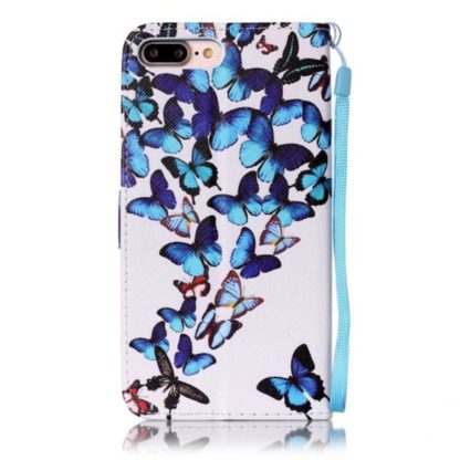 Plånboksfodral Apple iPhone 8 Plus - Fjärilar
