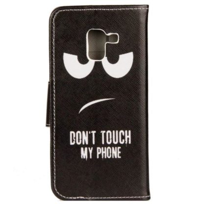 Plånboksfodral Samsung Galaxy A8 (2018) – Don’t Touch My Phone