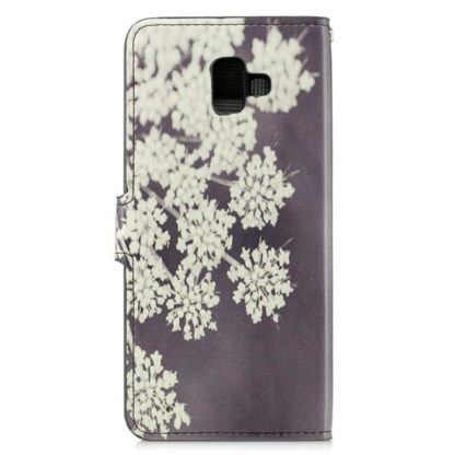 Plånboksfodral Samsung Galaxy J6 Plus - Små Blommor