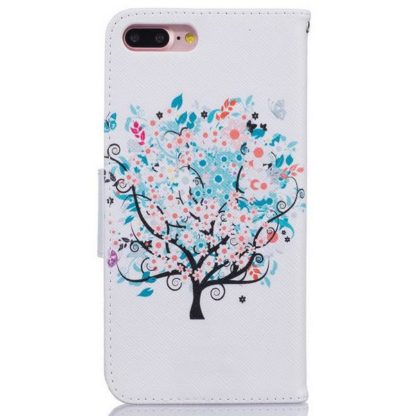 Plånboksfodral Apple iPhone 8 Plus – Färgglatt Träd