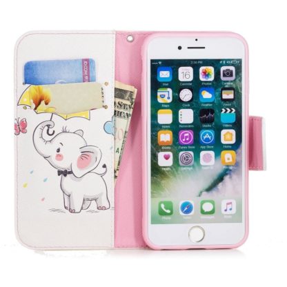 Plånboksfodral Apple iPhone 6 – Elefant med Paraply