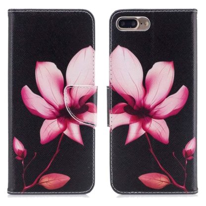 Plånboksfodral Apple iPhone 6 Plus – Rosa Blomma