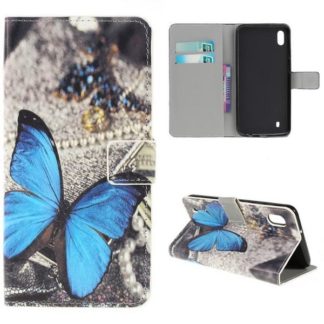 Plånboksfodral Samsung Galaxy A10 - Blå Fjäril