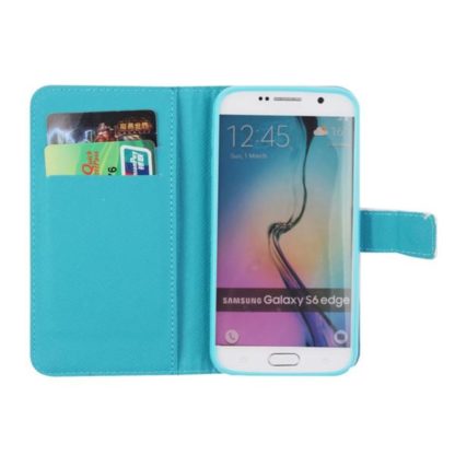 Plånboksfodral Samsung Galaxy S6 Edge - Smile