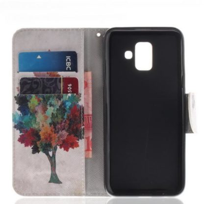 Plånboksfodral Samsung Galaxy A6 (2018) – Träd