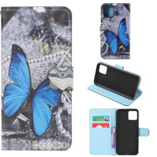 Plånboksfodral Apple iPhone 11 Pro - Blå Fjäril