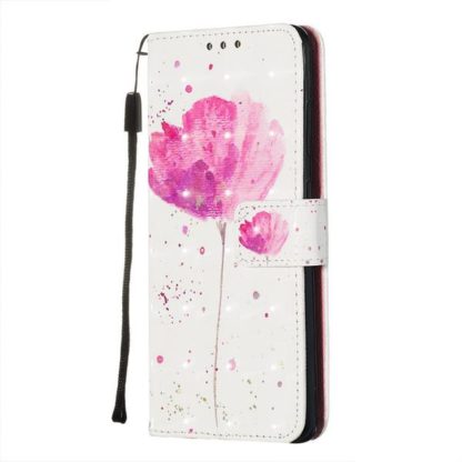 Plånboksfodral Samsung Galaxy S20 – Rosa Blomma