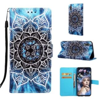 Plånboksfodral Samsung Galaxy A10 – Blå Mandala
