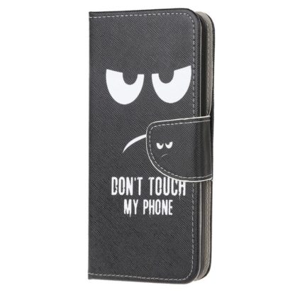 Plånboksfodral Samsung Galaxy A12 - Don’t Touch My Phone
