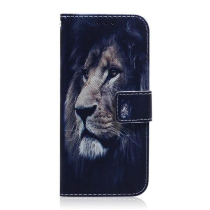 Plånboksfodral Samsung Galaxy A12 - Lejon