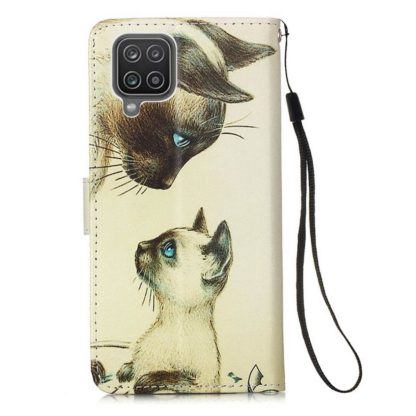 Plånboksfodral Samsung Galaxy A12 - Katter