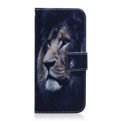 Plånboksfodral Samsung Galaxy S21 Ultra – Lejon
