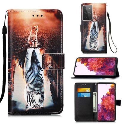 Plånboksfodral Samsung Galaxy S21 Ultra – Reflektion