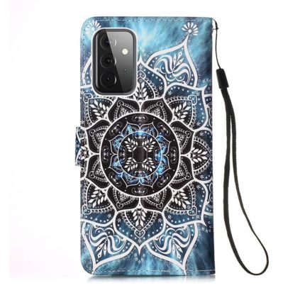 Plånboksfodral Samsung Galaxy A52 – Blå Mandala