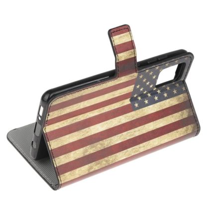 Plånboksfodral Samsung Galaxy A02s - Flagga USA