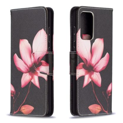Plånboksfodral Samsung Galaxy A52 – Rosa Blomma