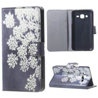 Plånboksfodral Samsung Galaxy J3 (2016) – Små Blommor