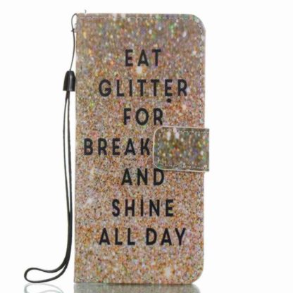 Plånboksfodral Samsung Galaxy S8 – Eat Glitter And Shine All Day