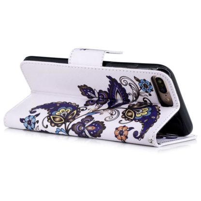 Plånboksfodral Apple iPhone 8 Plus – Elegant Fjäril