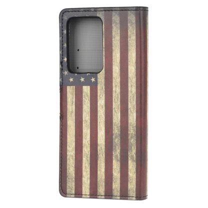 Plånboksfodral Samsung Galaxy A72 - Flagga USA