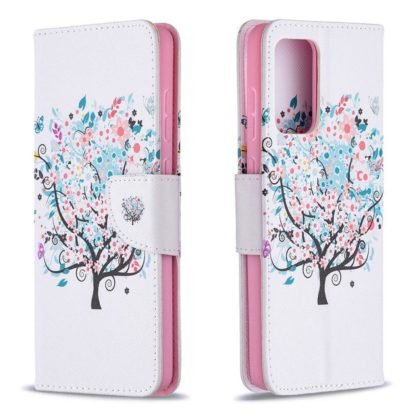 Plånboksfodral Samsung Galaxy A72 – Färgglatt Träd