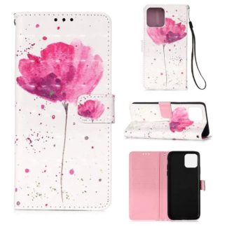 Plånboksfodral iPhone 13 Mini – Rosa Blomma