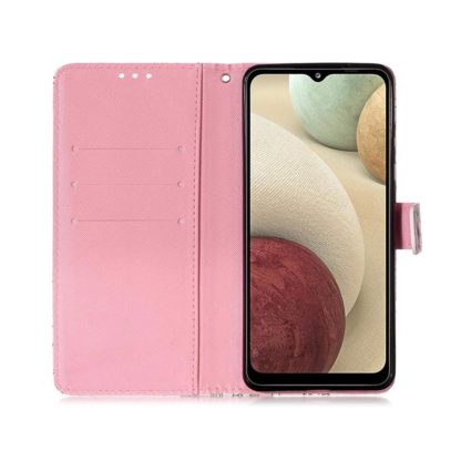 Plånboksfodral Samsung Galaxy A22 (4G) – Rosa Blomma