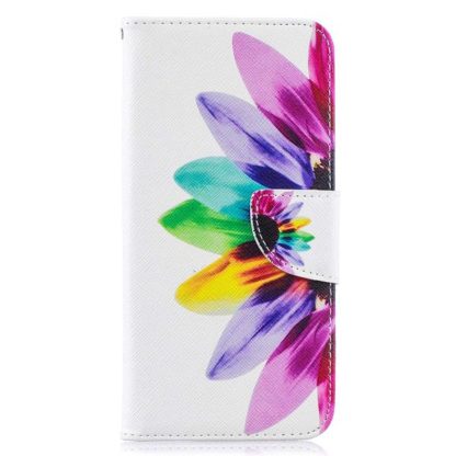 Plånboksfodral Samsung Galaxy A50 – Färgglad Blomma