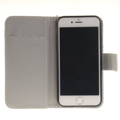 Plånboksfodral iPhone SE (2020) – Mandala Brun
