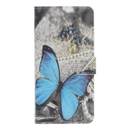 Plånboksfodral Samsung Galaxy S20 FE - Blå Fjäril