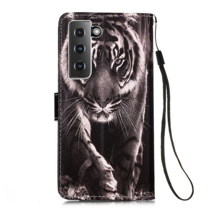 Plånboksfodral Samsung Galaxy S21 Plus – Tiger