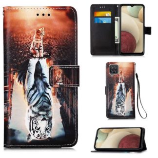 Plånboksfodral Samsung Galaxy A12 - Reflektion