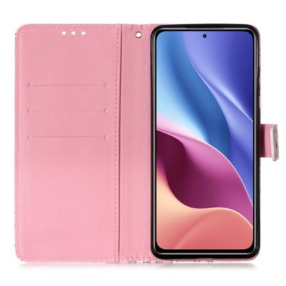 Plånboksfodral Xiaomi Mi 11i – Rosa Blomma