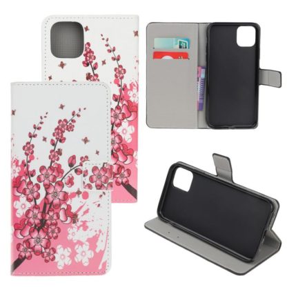 Plånboksfodral iPhone 13 Mini - Körsbärsblommor